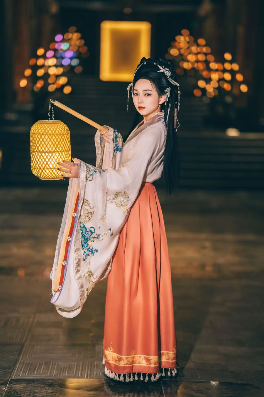 魏晋风宽袍大袖汉服写真 · 汉中兴汉胜境景区魏晋风客片第8张 - 汉影记汉服馆