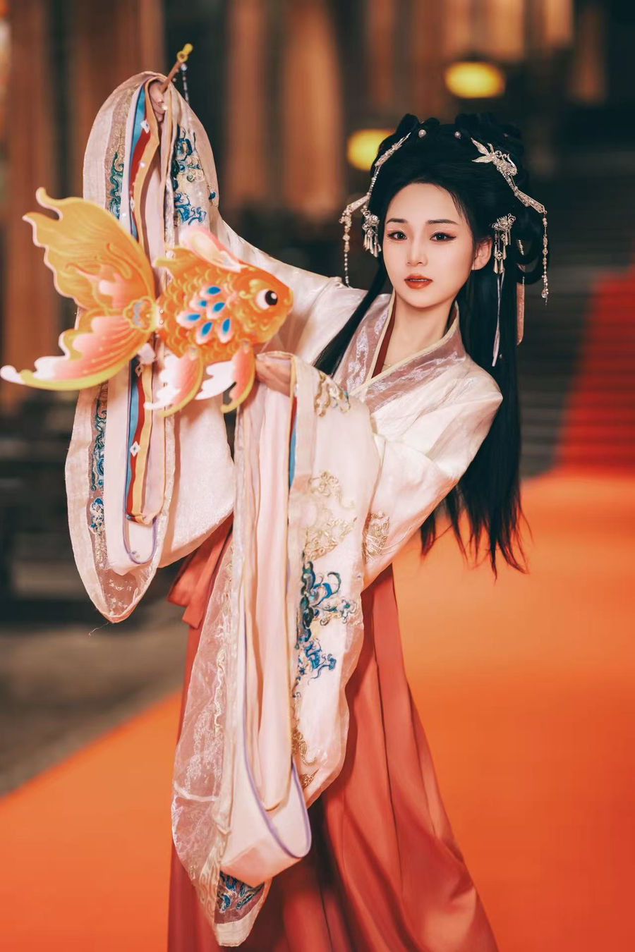 魏晋风宽袍大袖汉服写真 · 汉中兴汉胜境景区魏晋风客片第10张 - 汉影记汉服馆