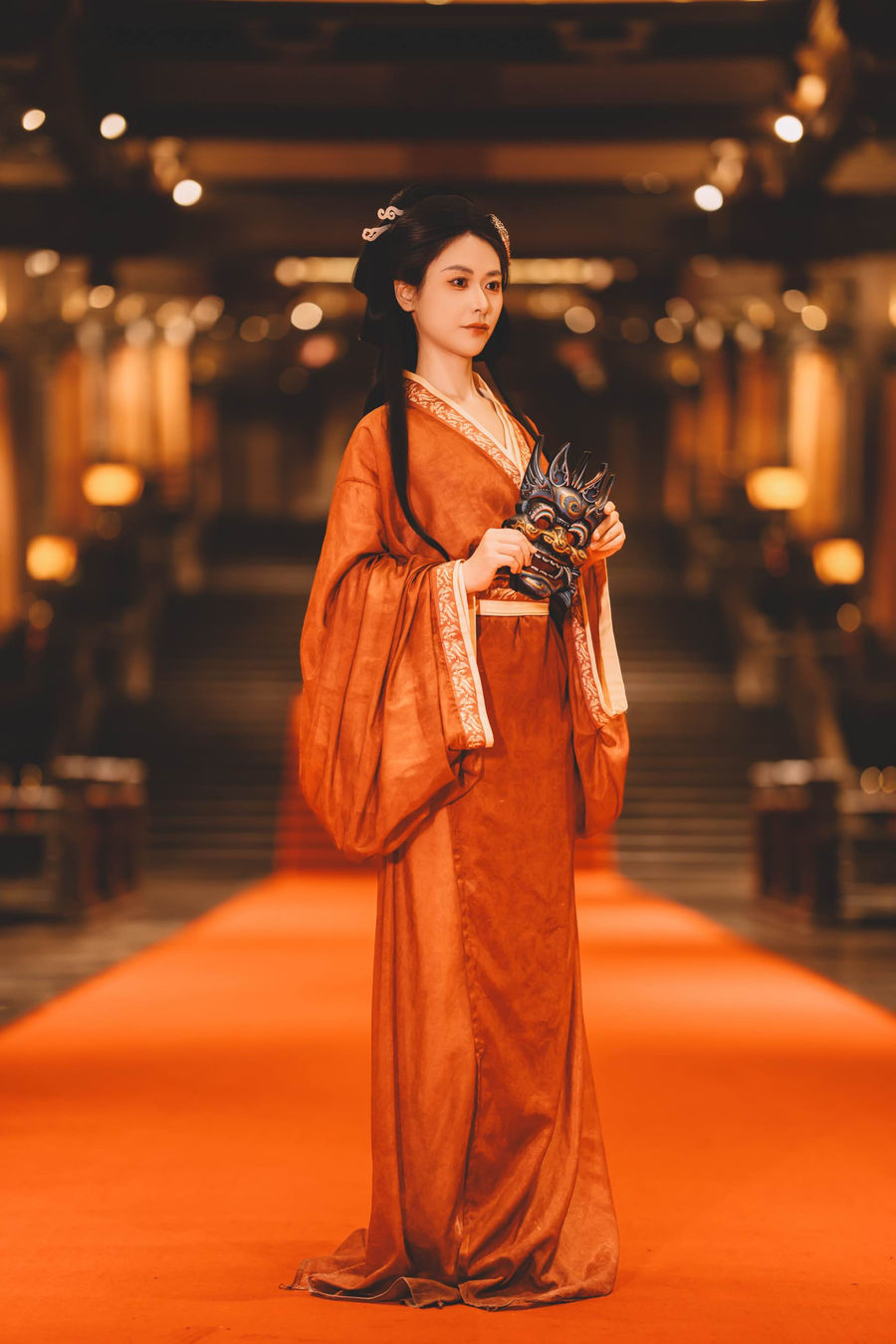 战国袍深衣汉服写真 · 汉中兴汉胜境景区战国袍客片第30张 - 汉影记汉服馆