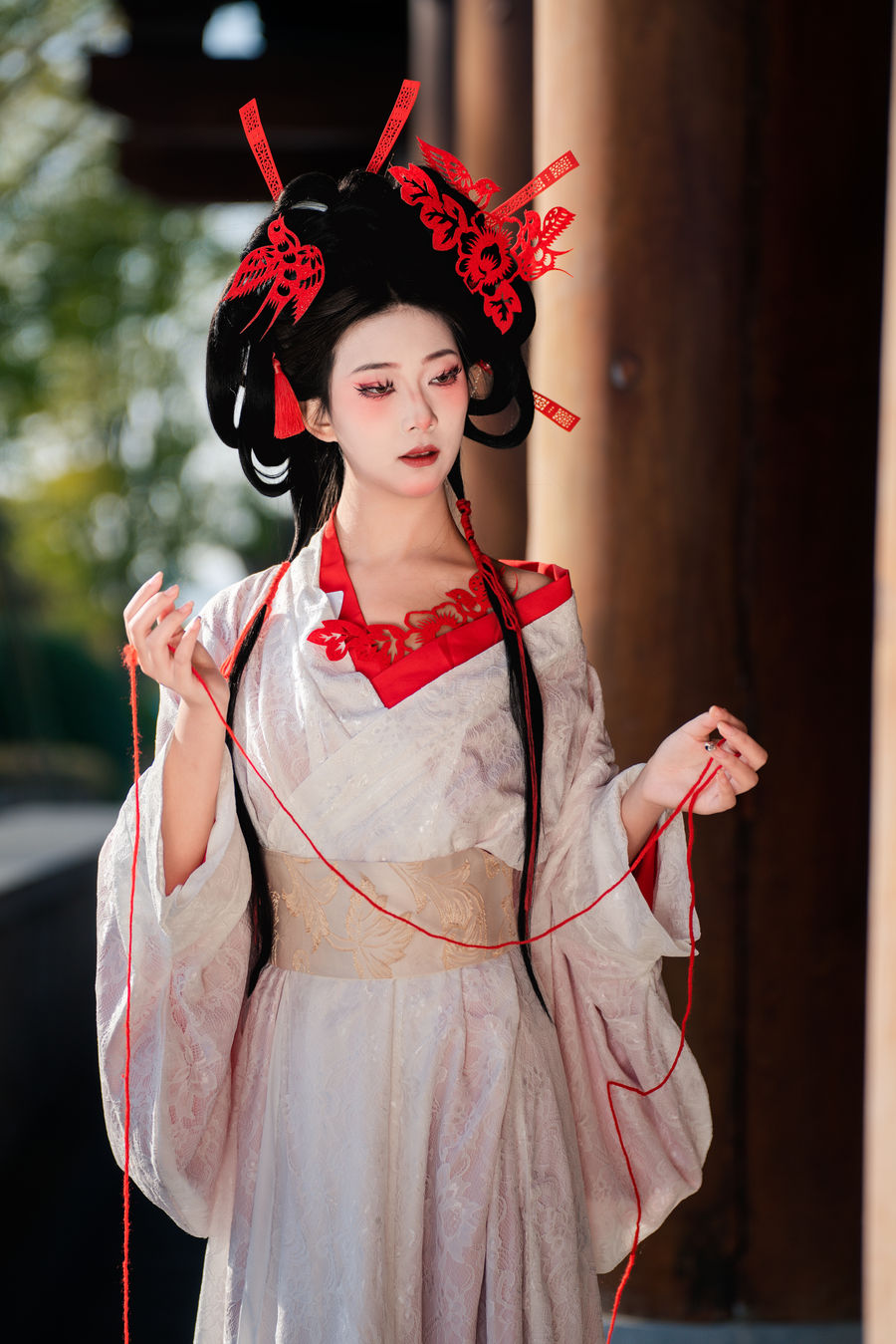 战国袍深衣汉服写真 · 汉中兴汉胜境景区战国袍客片第13张 - 汉影记汉服馆