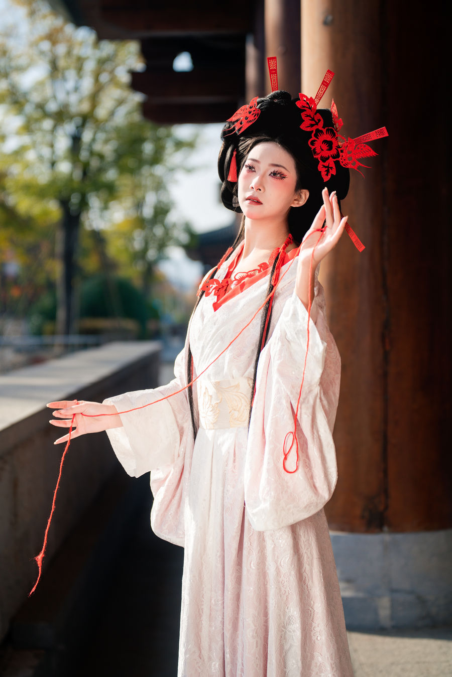 战国袍深衣汉服写真 · 汉中兴汉胜境景区战国袍客片第17张 - 汉影记汉服馆