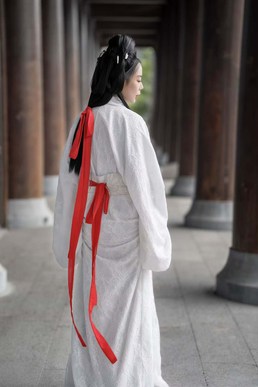 战国袍深衣汉服写真 · 汉中兴汉胜境景区战国袍客片第37张 - 汉影记汉服馆