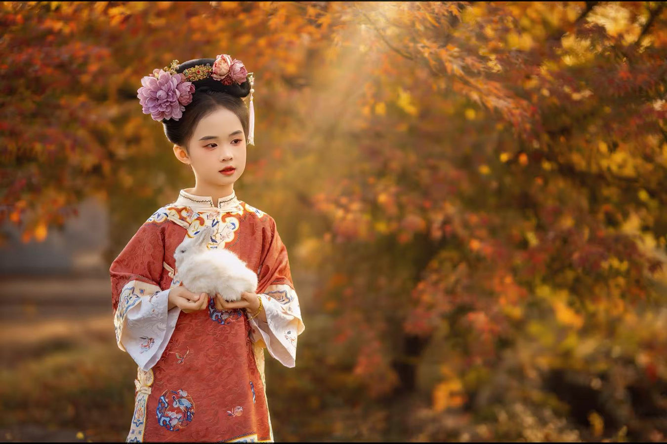 国风改良汉服写真 · 汉中兴汉胜境景区其他风格客片第5张 - 汉影记汉服馆